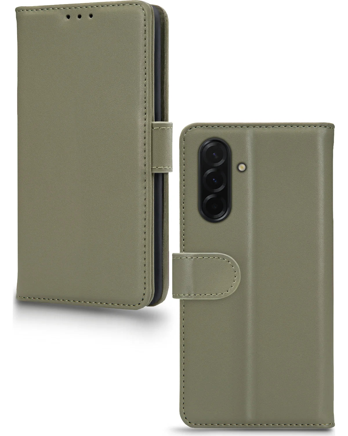 Mobilize Premium Gelly Wallet Book Hoesje – Samsung Galaxy A36 5G & Galaxy A56 5G – Groen