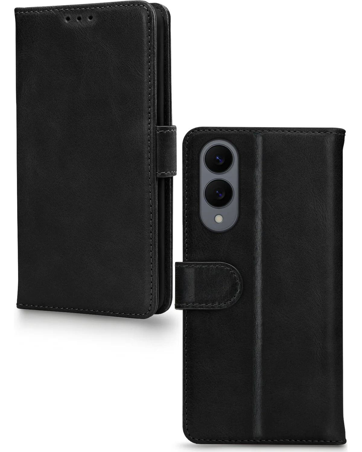 Mobilize Premium Gelly Wallet Book Hoesje – Samsung Galaxy S25 Edge 5G – Zwart