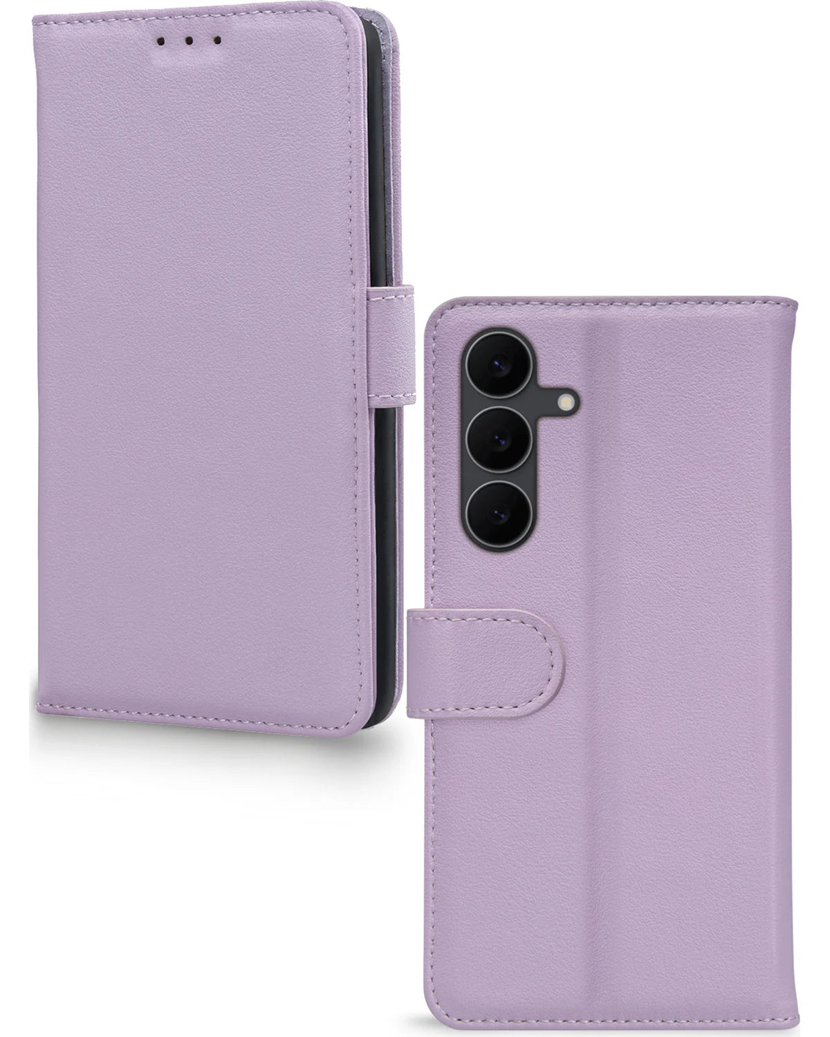 Mobilize Premium Gelly Wallet Book Hoesje – Samsung Galaxy S25 Fe – Paars