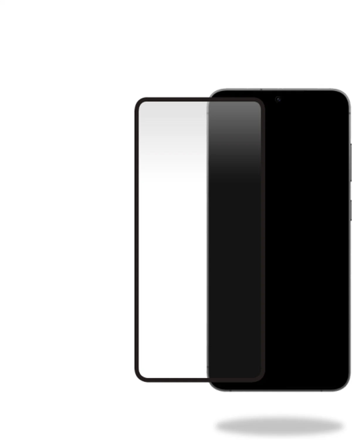 Mobilize Privacy Glass Screenprotector Black Frame Samsung Galaxy S24 Plus 5G