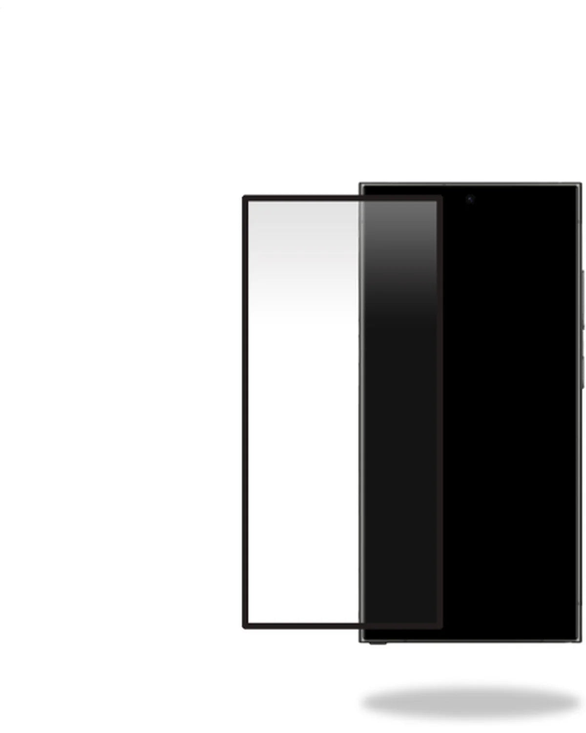 Mobilize Privacy Glass Screenprotector Black Frame Samsung Galaxy S24 Ultra 5G
