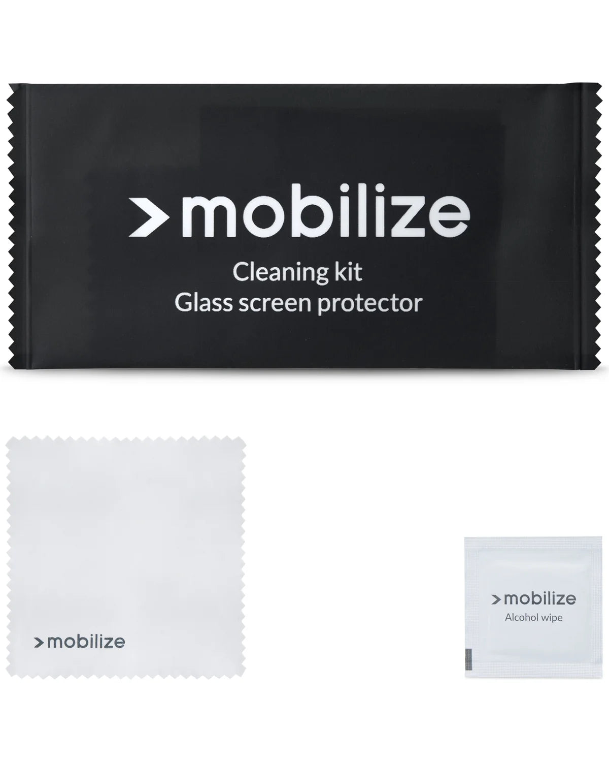 Mobilize Privacy Glass Screenprotector – Zwart Frame – Apple iPhone 16 Pro / 17 / 17 Pro