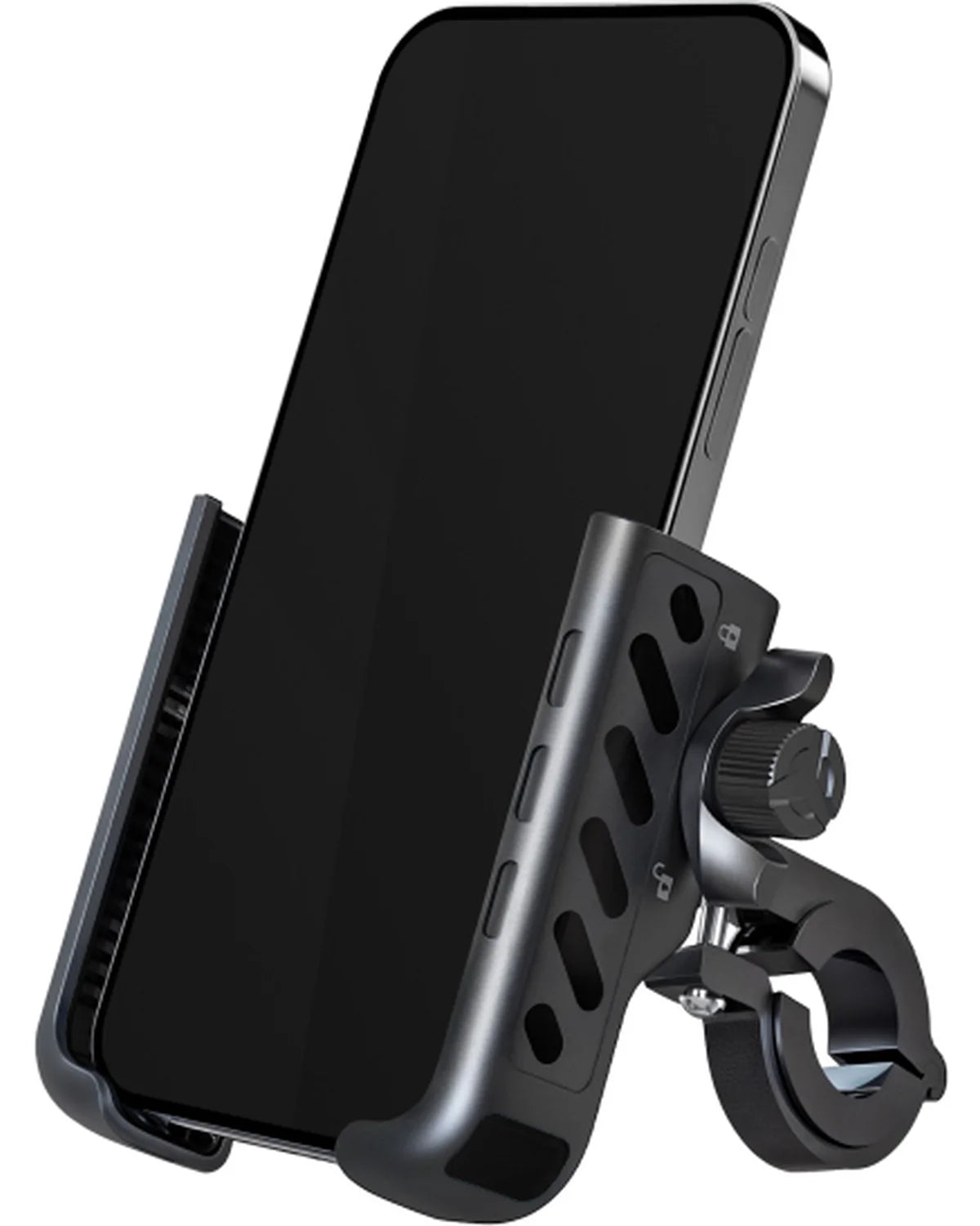 Mobilize Quick Lock Telefoonhouder voor Fiets – Zwart