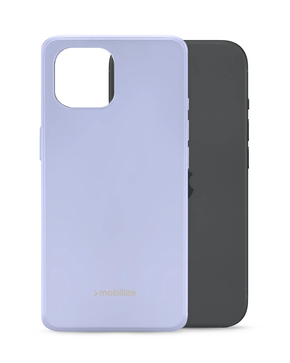 Mobilize Rubber Gelly Case Telefoonhoesje Apple iPhone 15 Pastel Paars