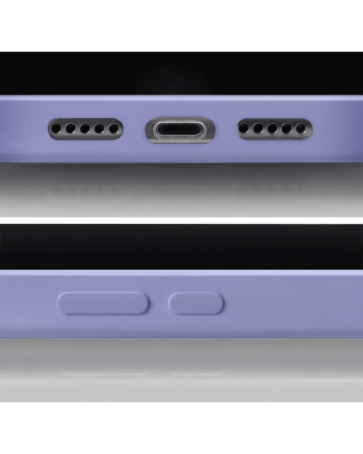 Mobilize Rubber Gelly Case Telefoonhoesje Apple iPhone 15 Pro Pastel Paars