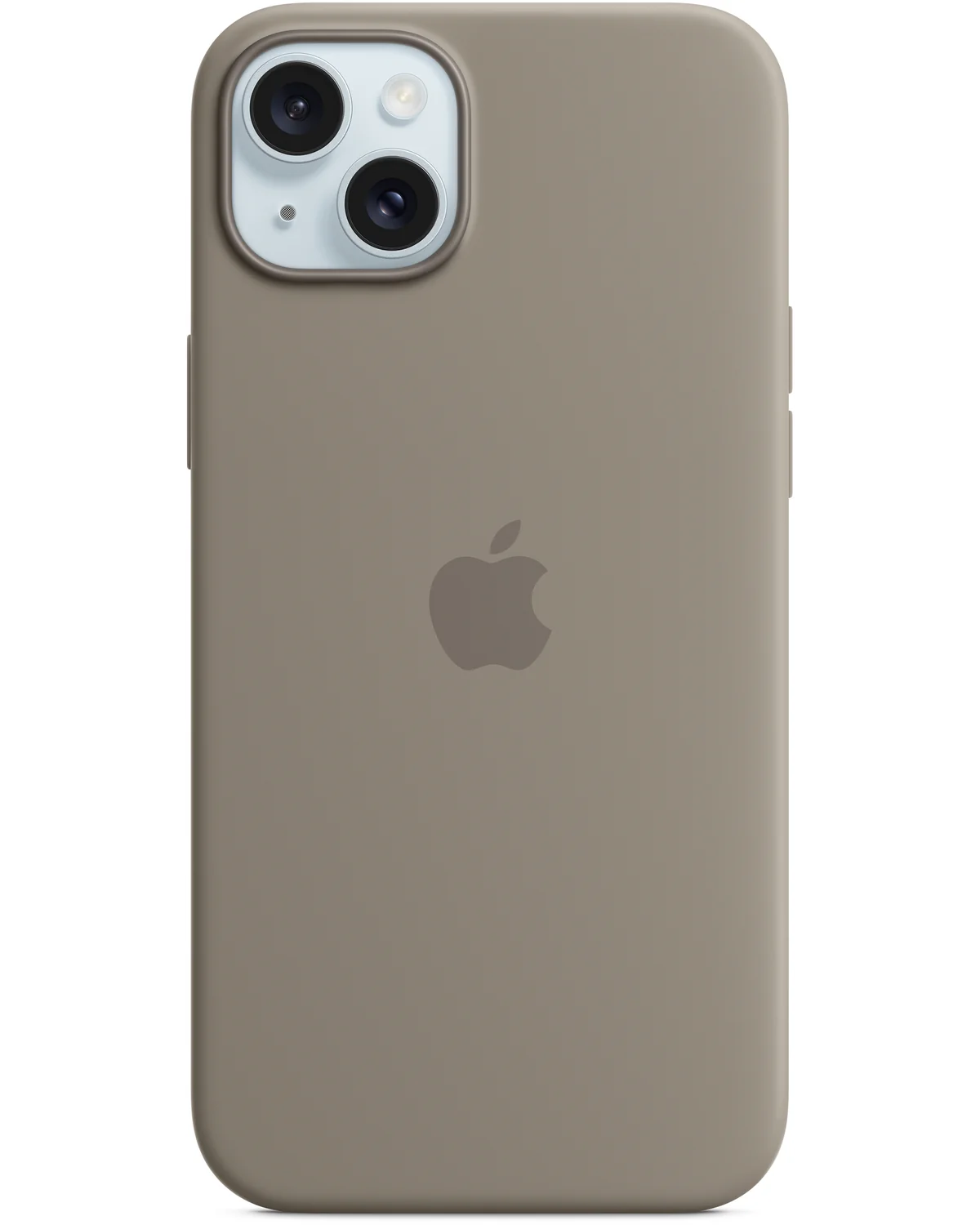 MT133ZM/A Apple Siliconen Case Telefoonhoesje MagSafe iPhone 15 Plus Clay