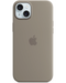 MT133ZM/A Apple Siliconen Case Telefoonhoesje MagSafe iPhone 15 Plus Clay