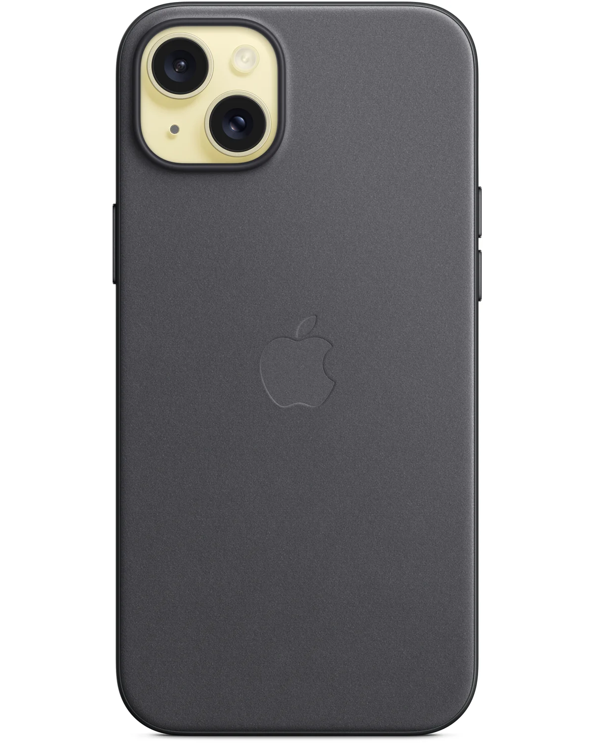 MT423ZM/A Apple FineWoven Case Telefoonhoesje MagSafe iPhone 15 Plus Zwart