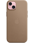 MT473ZM/A Apple FineWoven Case Telefoonhoesje MagSafe iPhone 15 Plus Taupe