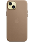 MT473ZM/A Apple FineWoven Case Telefoonhoesje MagSafe iPhone 15 Plus Taupe