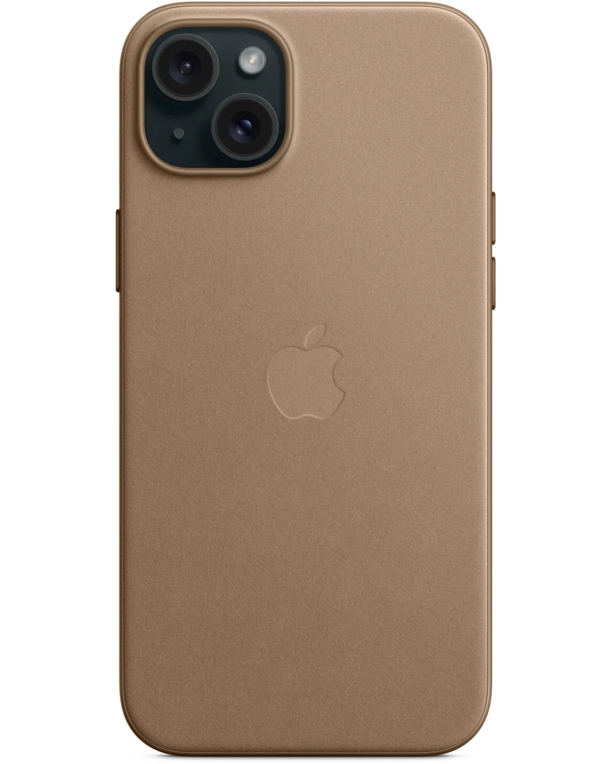 MT473ZM/A Apple FineWoven Case Telefoonhoesje MagSafe iPhone 15 Plus Taupe