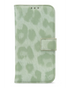 My Style Flex Wallet Telefoonhoesje Apple iPhone 15 Groen Leopard