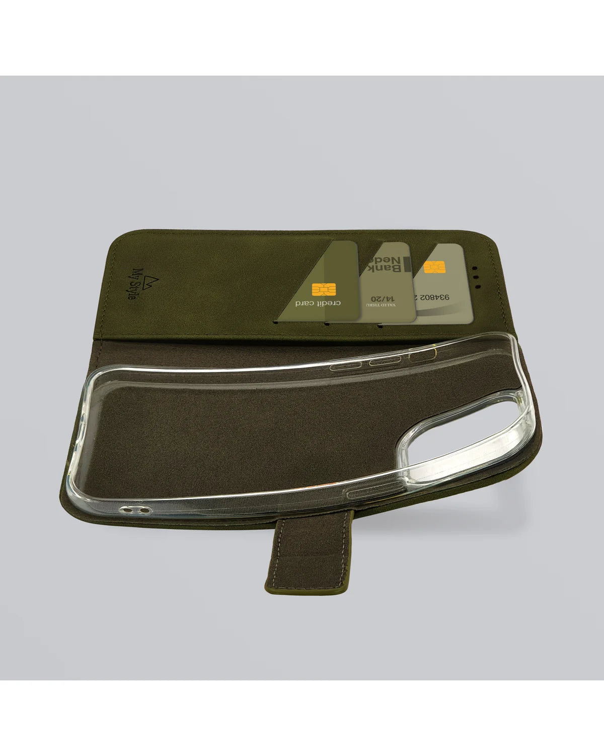 My Style Flex Wallet Hoesje (Case) – Apple iPhone 17 Pro Max – Forest Green