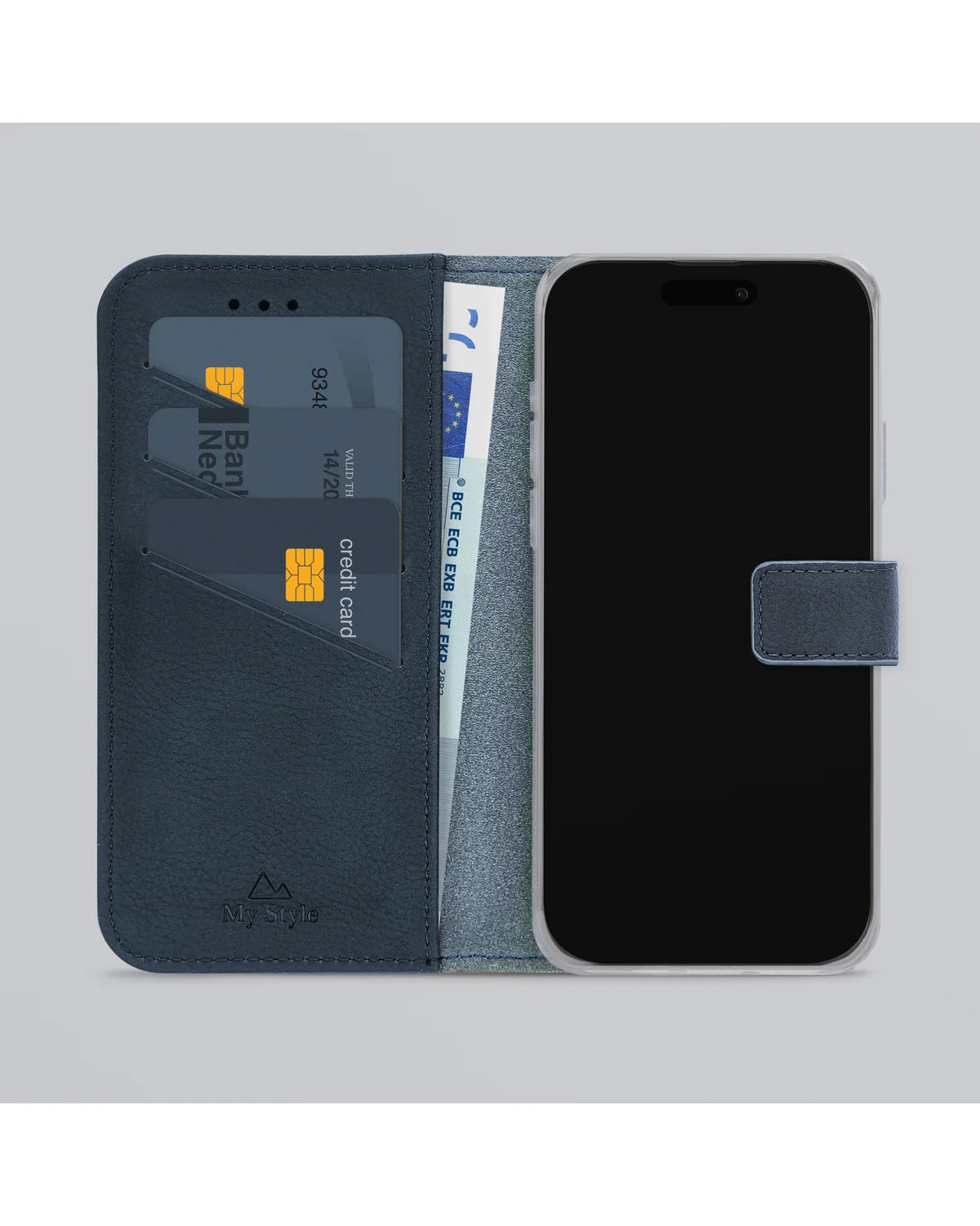 My Style Flex Wallet Hoesje (Case) – Apple iPhone 17 Pro – Royal Blue