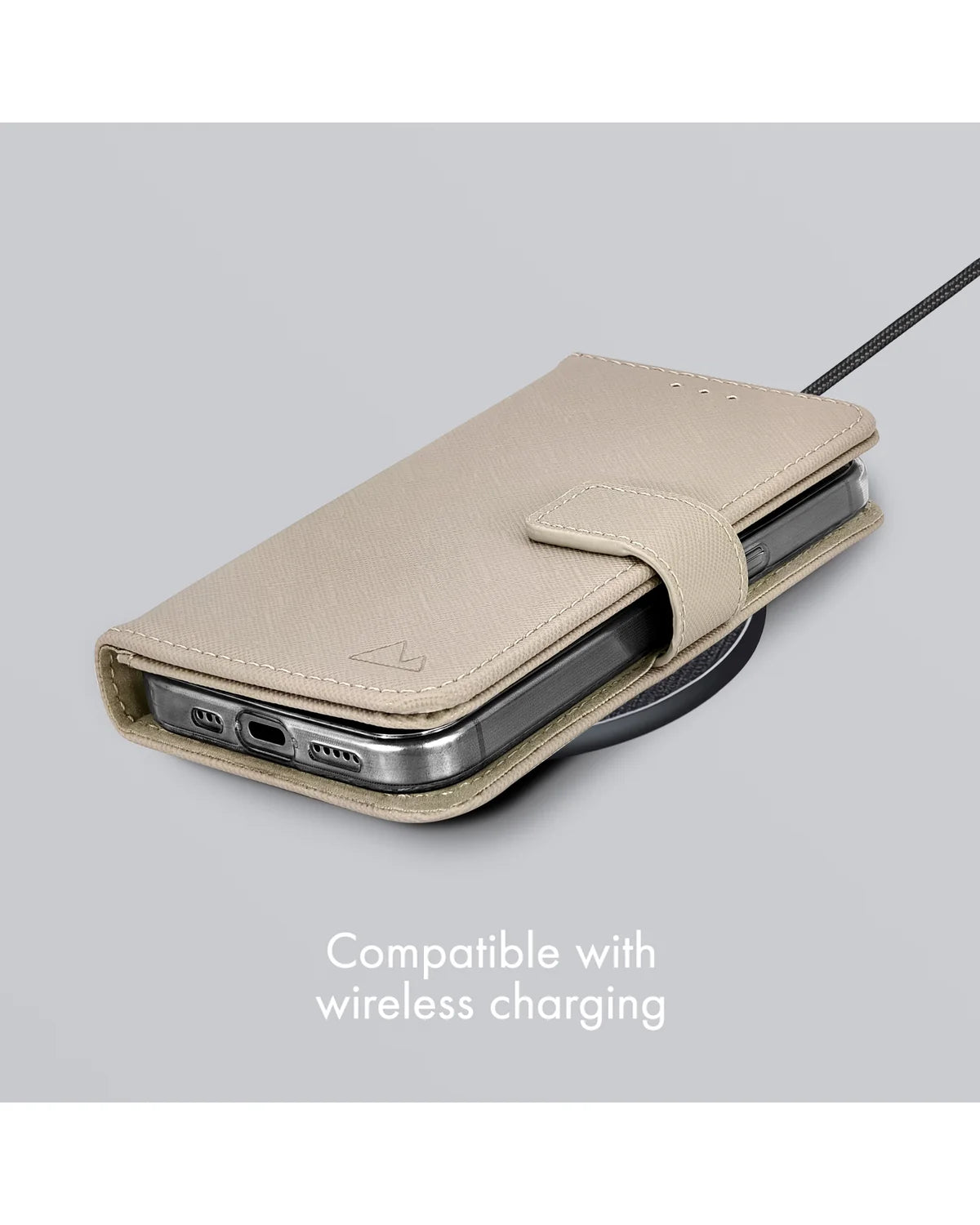 My Style Flex Wallet Hoesje (Case) – Apple iPhone 17 Pro – Warm Taupe