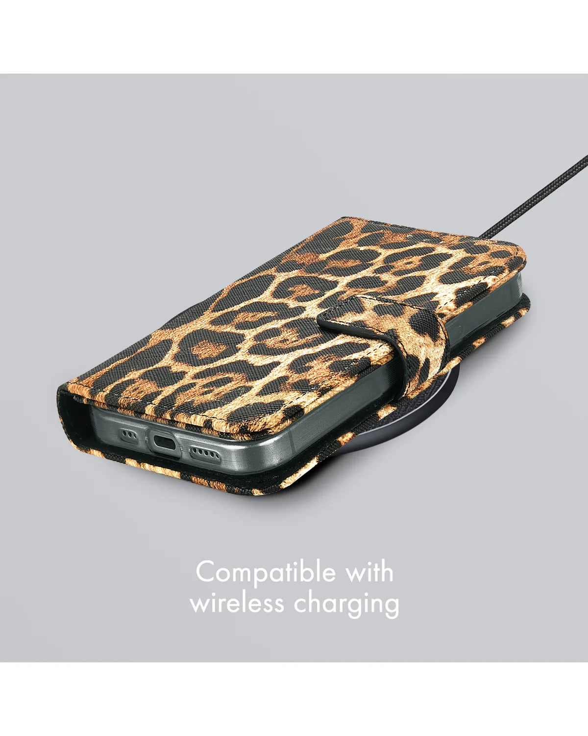 My Style Flex Wallet Hoesje (Case) – Apple iPhone 17 Pro – Wild Leopard