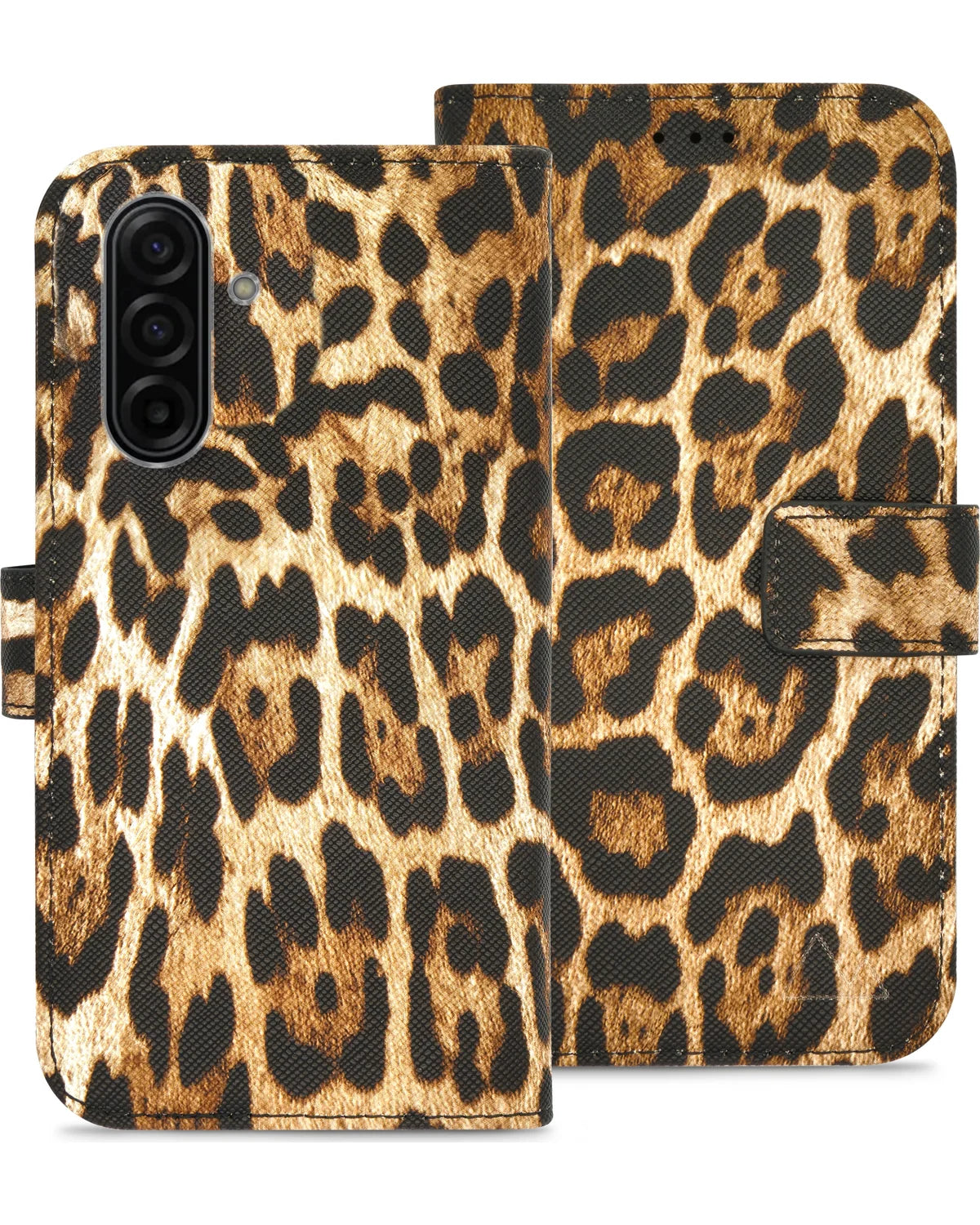 My Style Flex Wallet Hoesje – Samsung Galaxy A26 5G & Galaxy A17 4G/5G – Wild Leopard