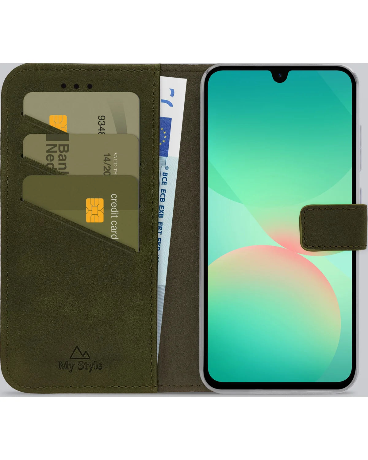 My Style Flex Wallet Hoesje – Samsung Galaxy A26 5G – Forest Green