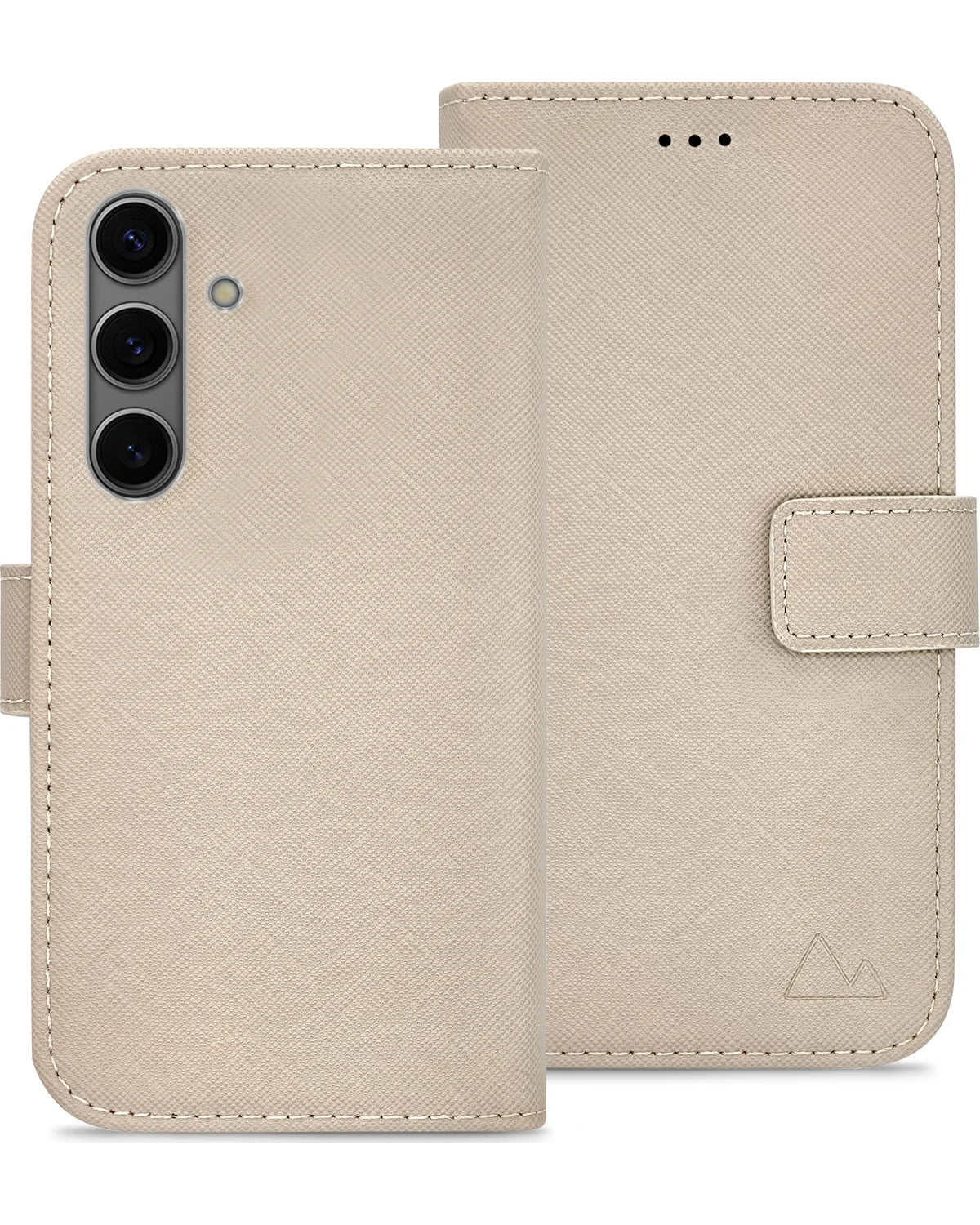 My Style Flex Wallet Hoesje – Samsung Galaxy S24 5G / S25 5G – Warm Taupe