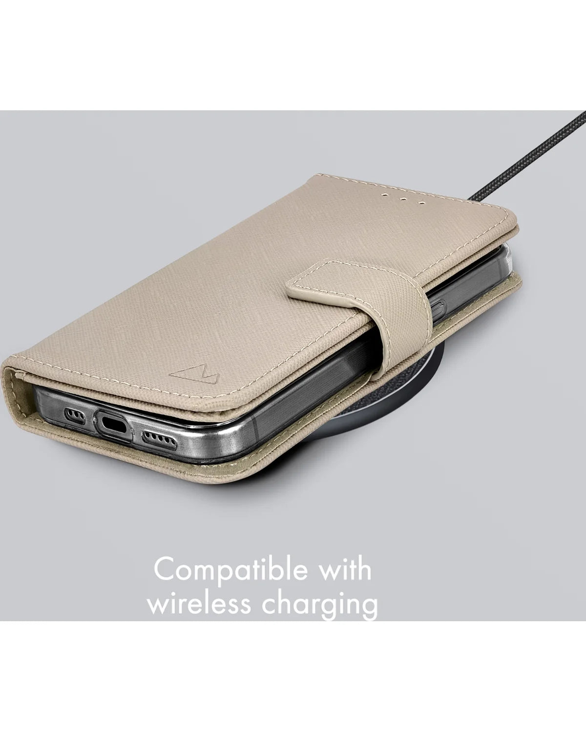 My Style Flex Wallet Hoesje – Samsung Galaxy S24 5G / S25 5G – Warm Taupe