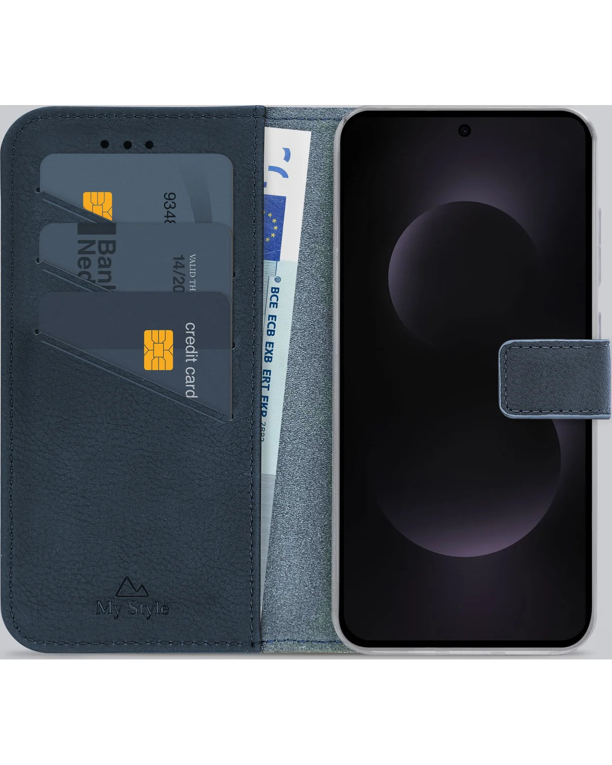 My Style Flex Wallet Hoesje – Samsung Galaxy S25 Edge 5G – Royal Blue