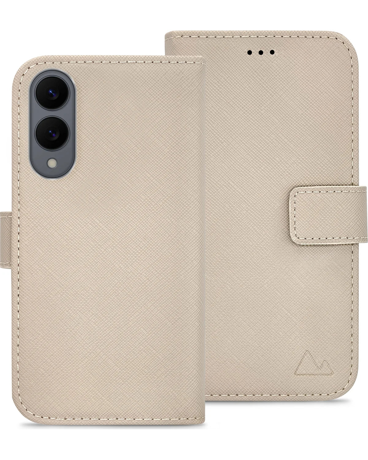 My Style Flex Wallet Hoesje – Samsung Galaxy S25 Edge 5G – Warm Taupe