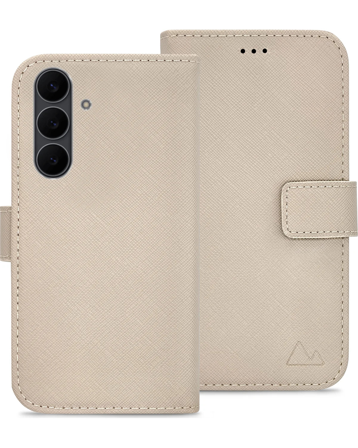My Style Flex Wallet Hoesje – Samsung Galaxy S25 Fe 5G – Warm Taupe