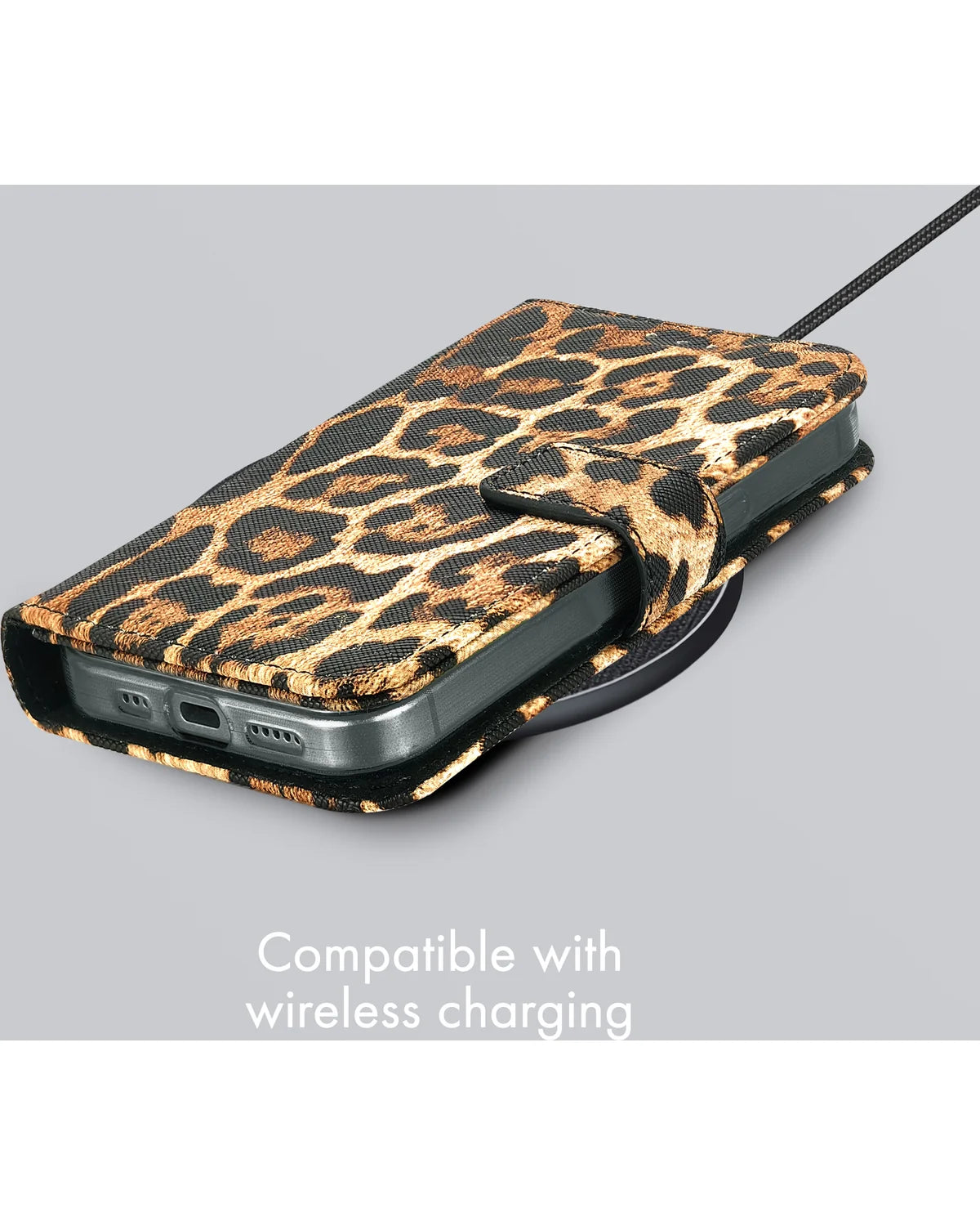 My Style Flex Wallet Hoesje – Samsung Galaxy S25 Plus 5G – Wild Leopard