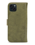 My Style Flex Wallet Telefoonhoesje Apple iPhone 15 Plus Olijf