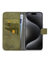 My Style Flex Wallet Telefoonhoesje Apple iPhone 15 Pro Olijf