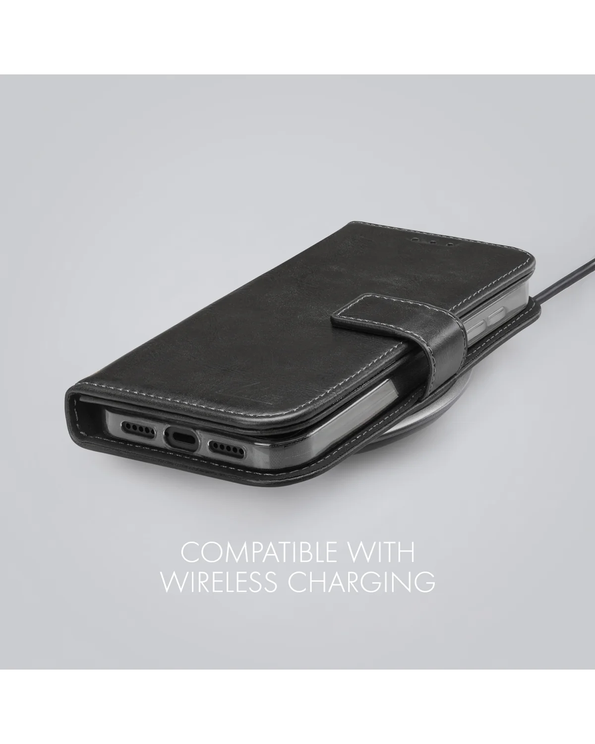 My Style Flex Wallet Telefoonhoesje Apple iPhone 15 Pro Olijf