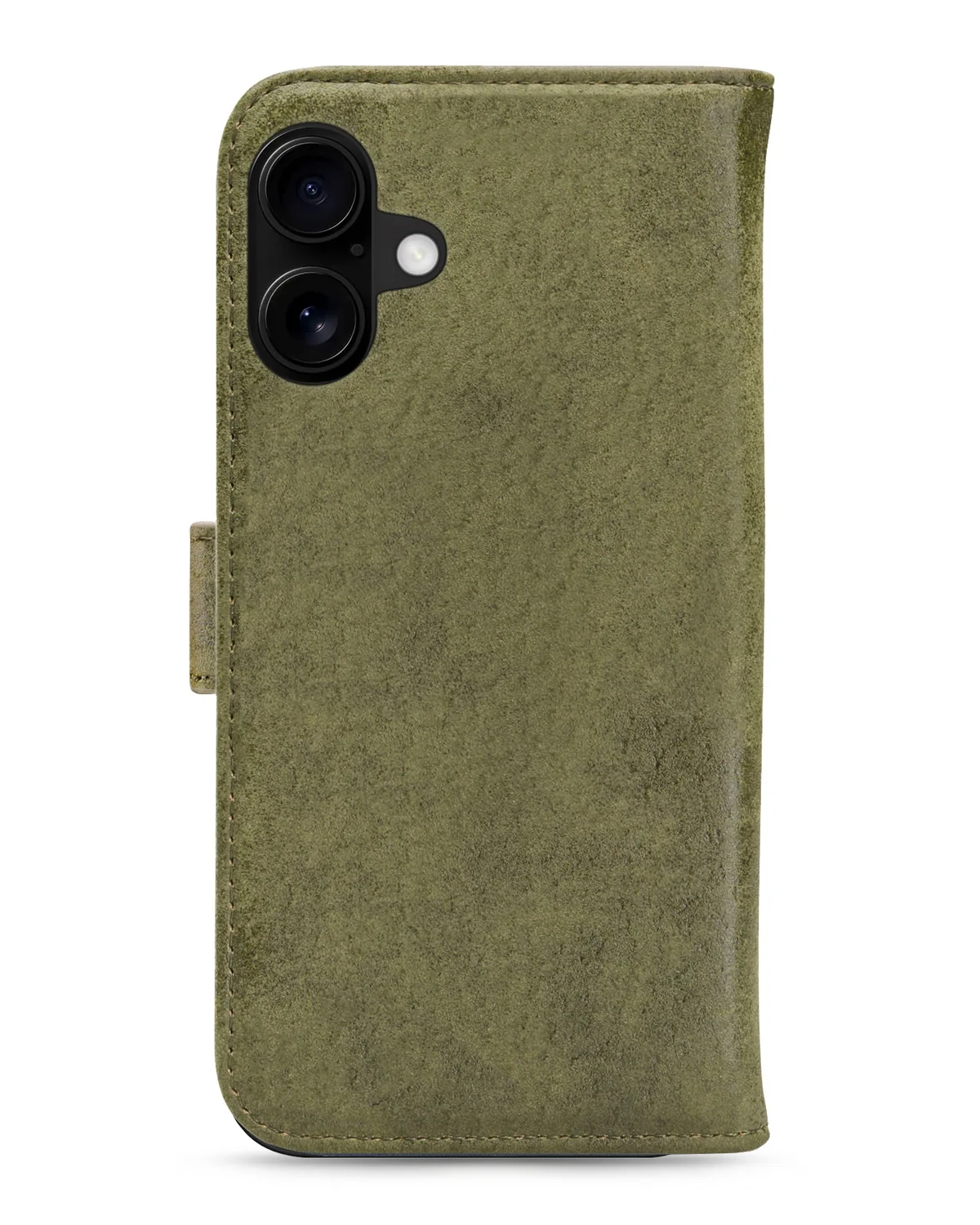 My Style Flex Wallet Telefoonhoesje Apple iPhone 16 Plus Olijf