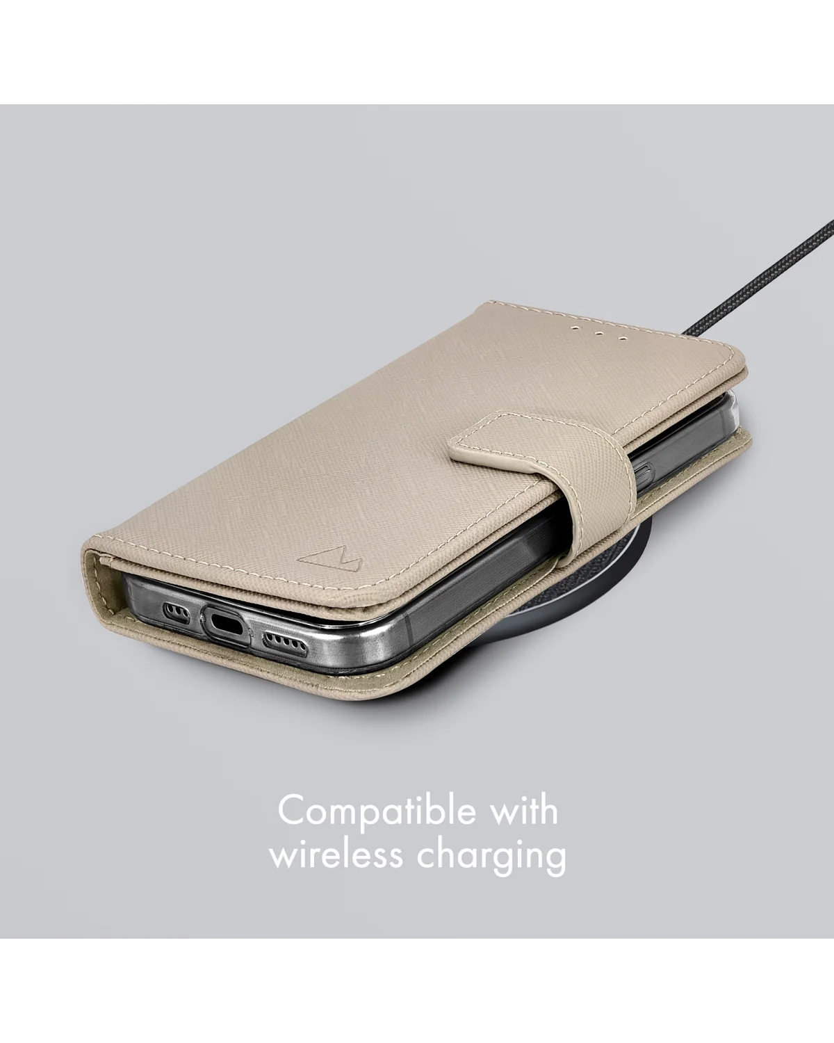 My Style Flex Wallet Telefoonhoesje Apple iPhone 16 Plus Warm Taupe