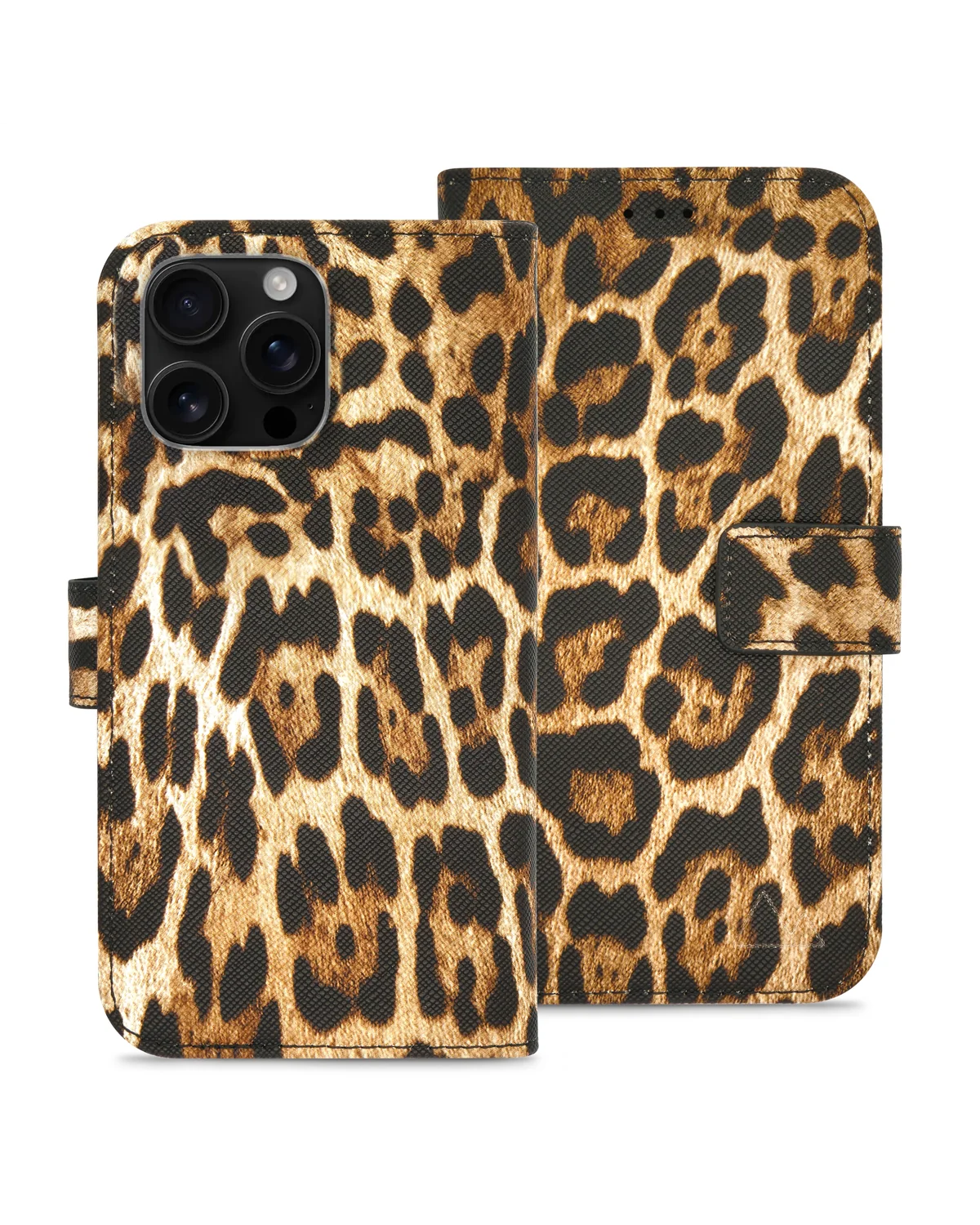 My Style Flex Wallet Telefoonhoesje Apple iPhone 16 Pro Max Wild Leopard