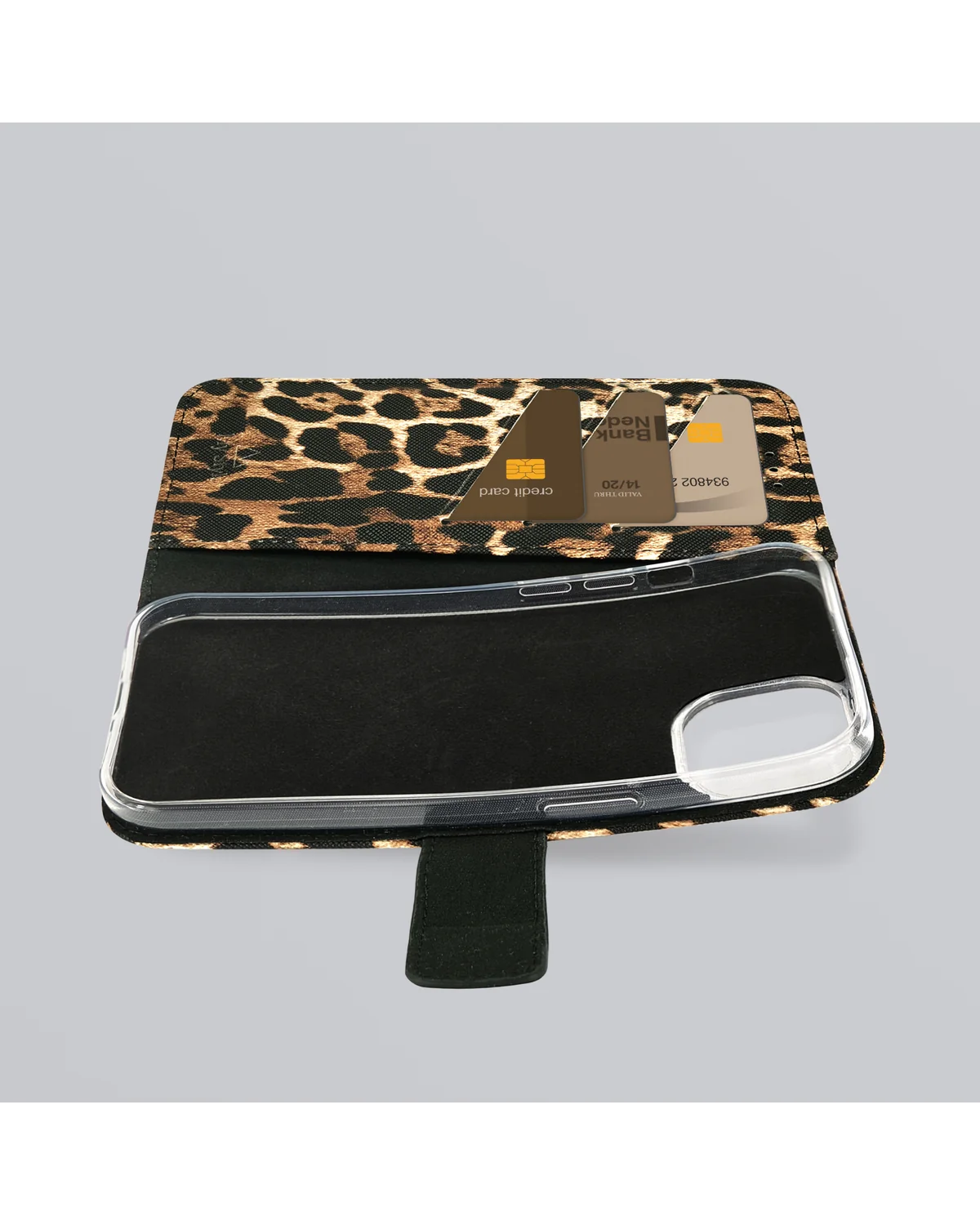 My Style Flex Wallet Telefoonhoesje Apple iPhone 16 Pro Max Wild Leopard