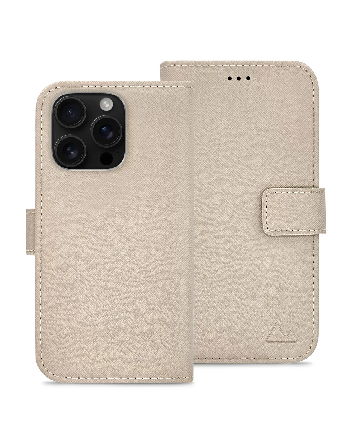 My Style Flex Wallet Telefoonhoesje Apple iPhone 16 Pro Warm Taupe