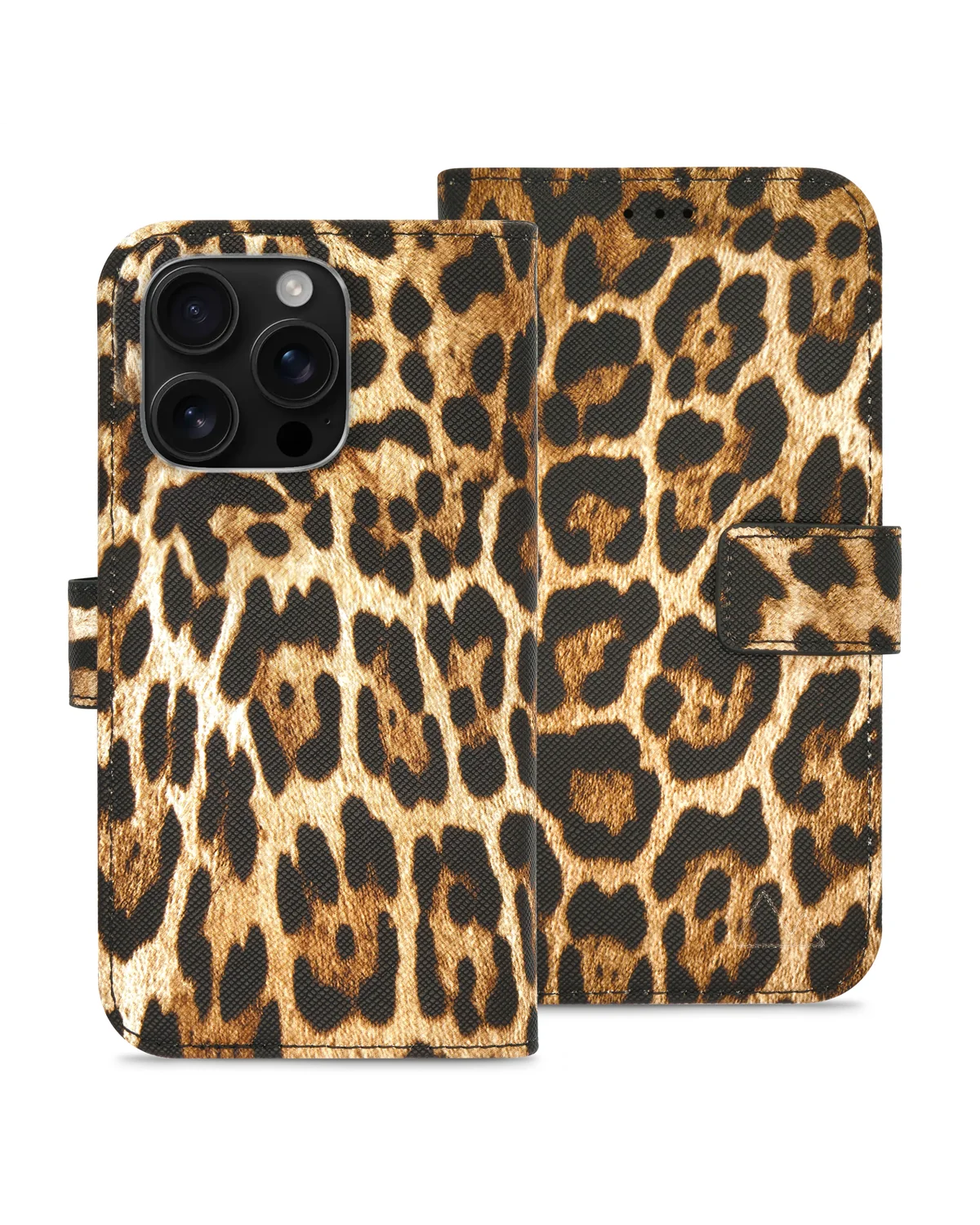 My Style Flex Wallet Telefoonhoesje Apple iPhone 16 Pro Wild Leopard