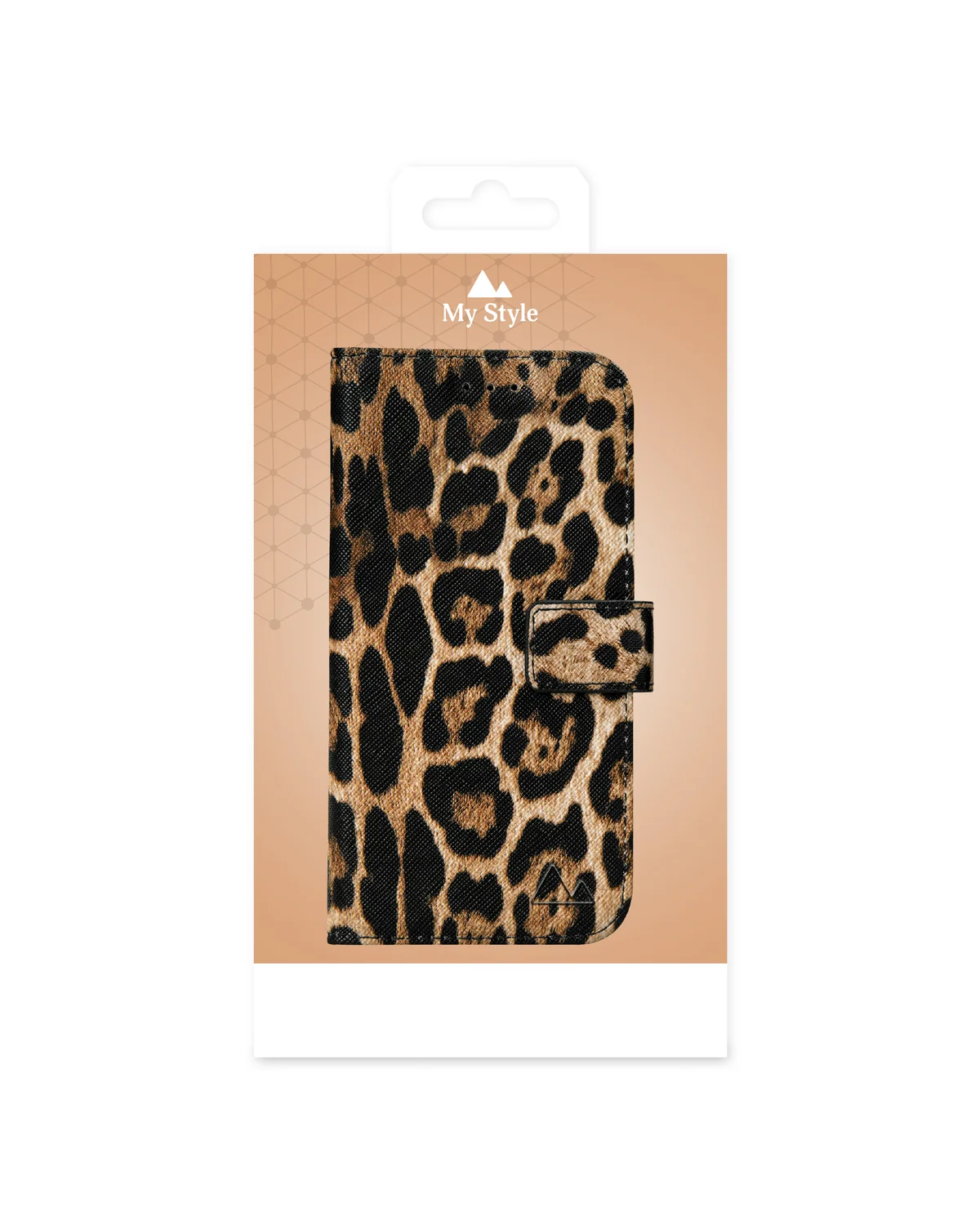 My Style Flex Wallet Telefoonhoesje Apple iPhone 16 Wild Leopard