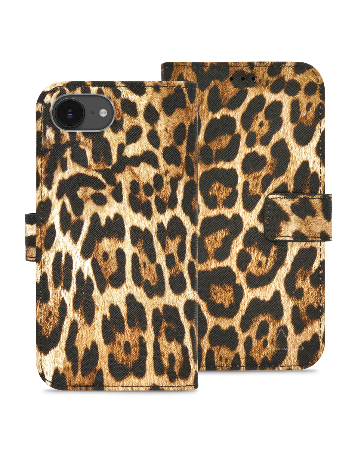 My Style Flex Wallet Telefoonhoesje Apple iPhone 16e Wild Leopard