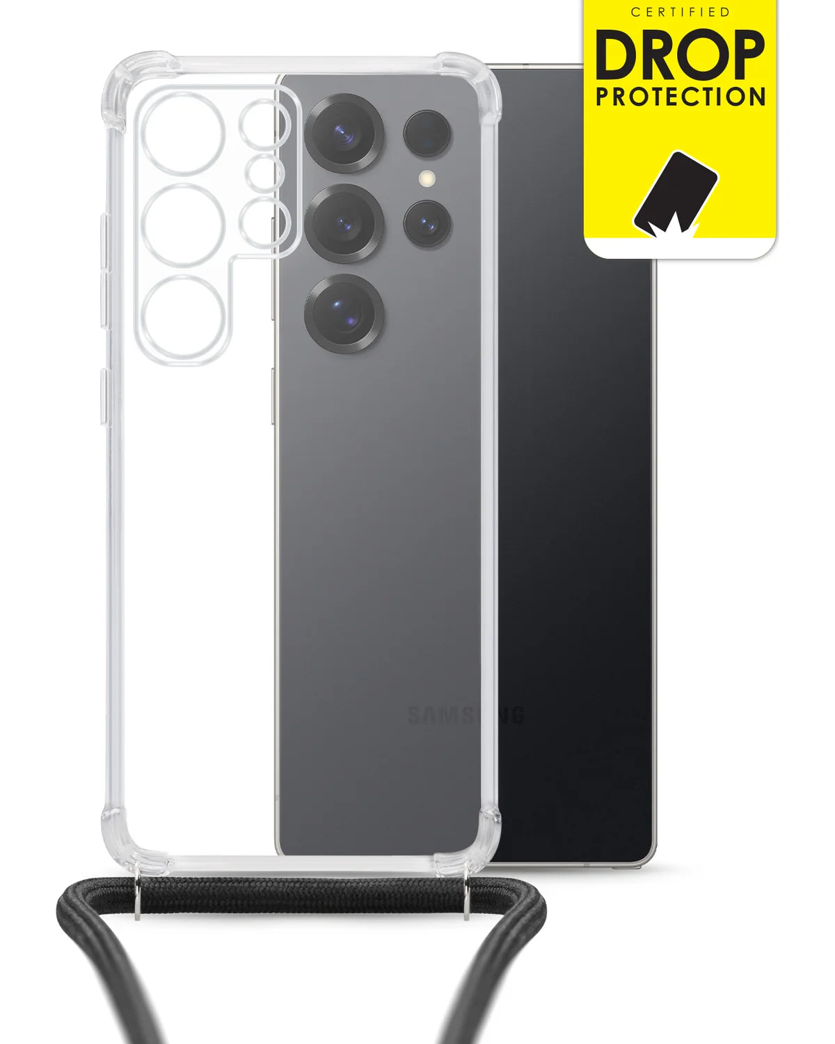 My Style Loop Hoesje – Samsung Galaxy S25 Ultra 5G – Transparant