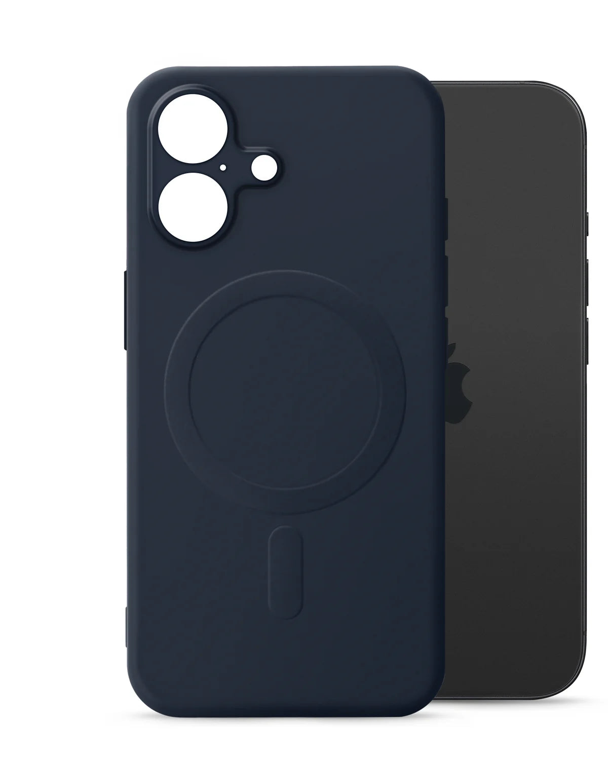 My Style MagSafe Compatibel Protective Flex Hoesje (Case) – Apple iPhone 17 – Midnight Blue