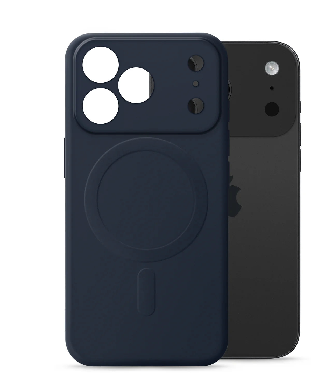 My Style MagSafe Compatibel Protective Flex Hoesje (Case) – Apple iPhone 17 Pro – Midnight Blue