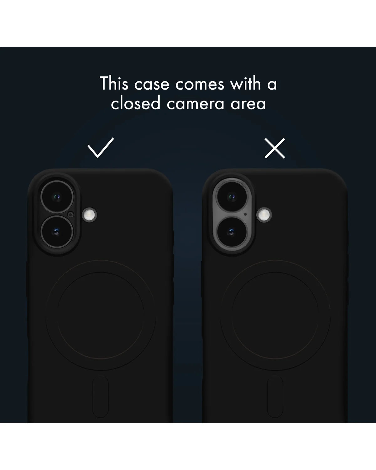 My Style MagSafe Compatibel Protective Flex Hoesje (Case) – Apple iPhone 17 Pro – Zwart