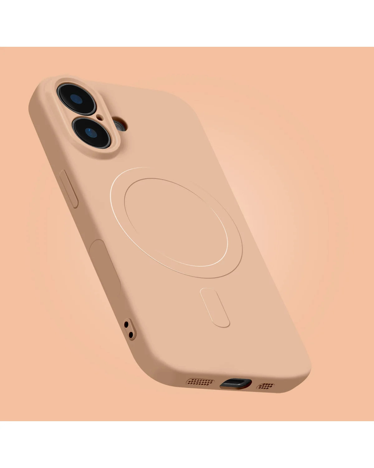 My Style MagSafe Compatibel Protective Flex Hoesje – Samsung Galaxy A16 4G/5G – Soft Pink