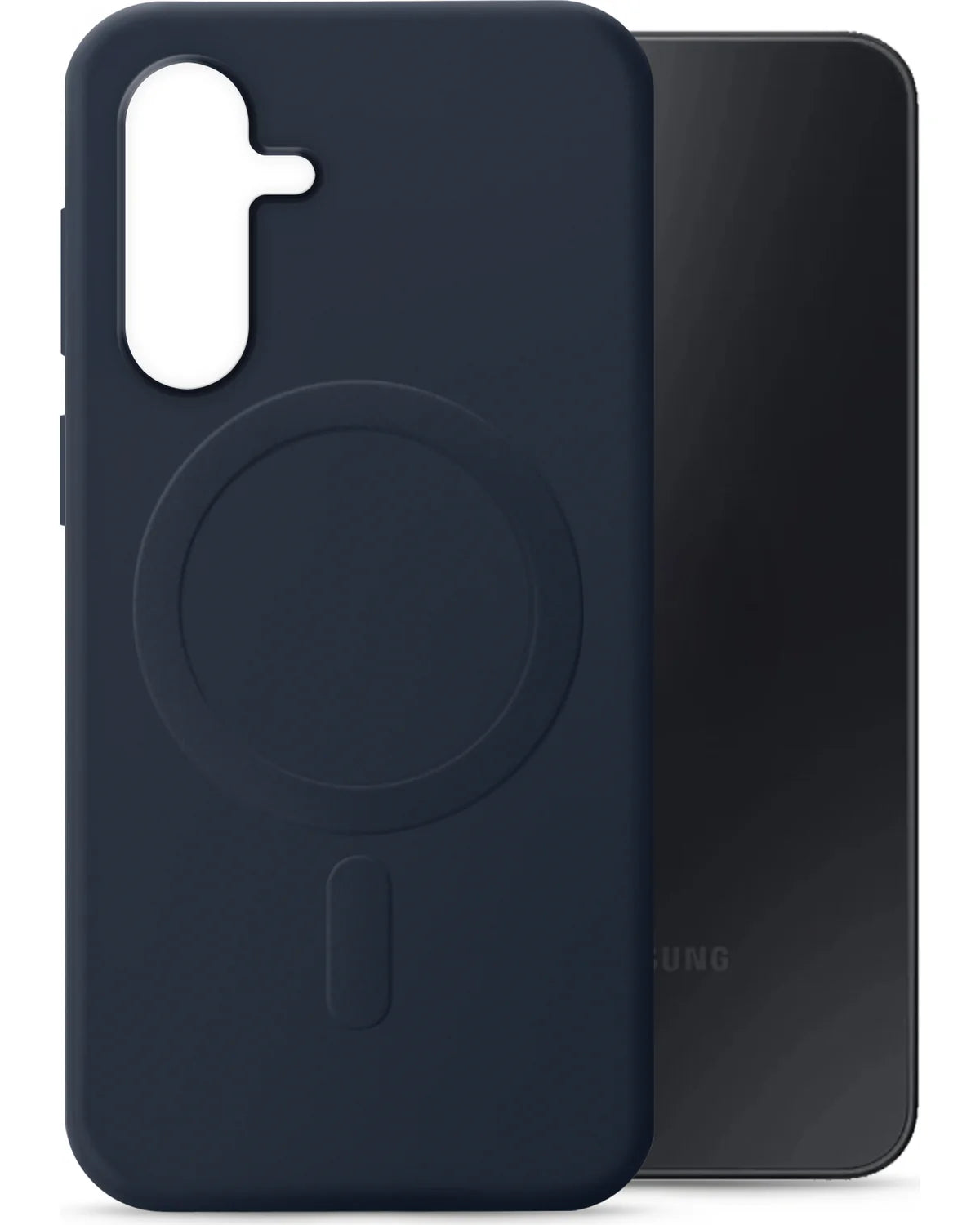 My Style MagSafe Compatibel Protective Flex Hoesje – Samsung Galaxy A17 5G – Midnight Blue