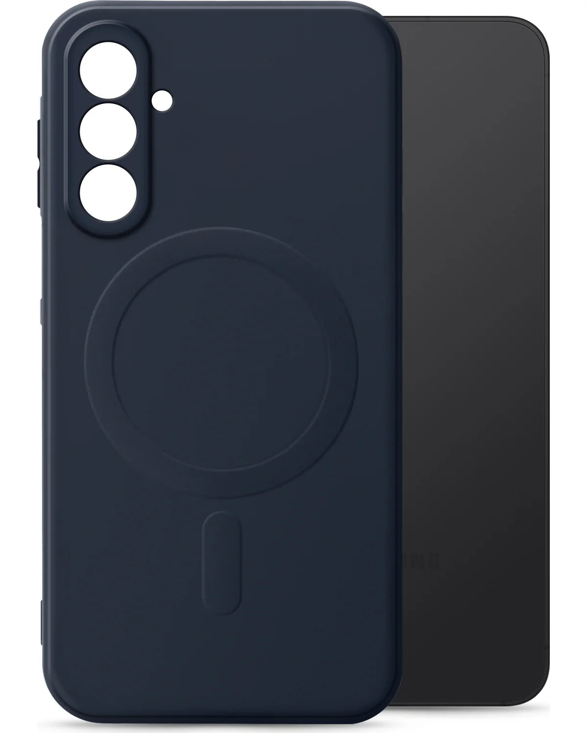 My Style MagSafe Compatibel Protective Flex Hoesje – Samsung Galaxy A26 5G – Midnight Blue