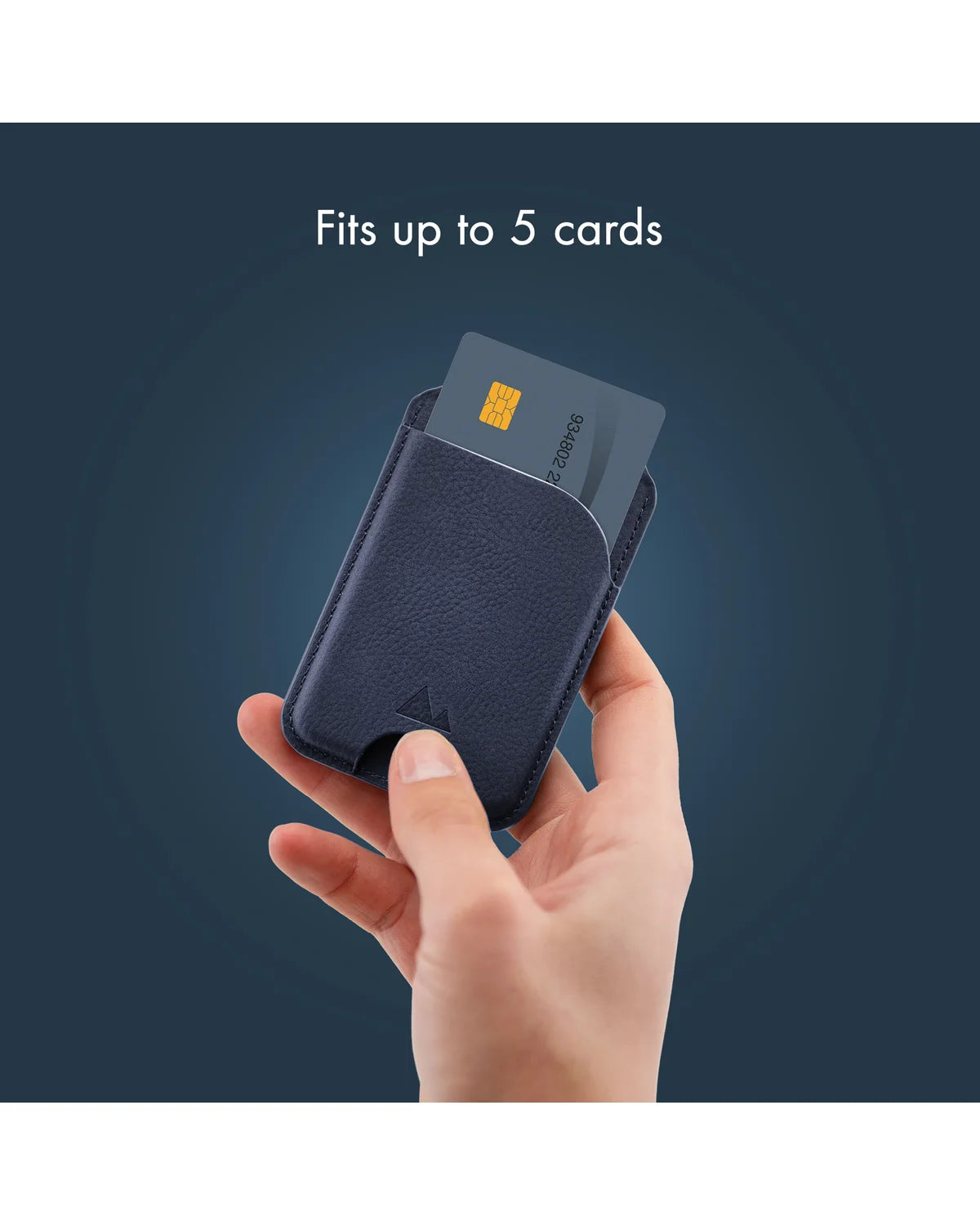 My Style MagSafe Compatibele Magnetische Kaarthouder met Standfunctie – Midnight Blue