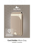 My Style MagSafe Compatibele Magnetische Kaarthouder met Standfunctie – Warm Grey