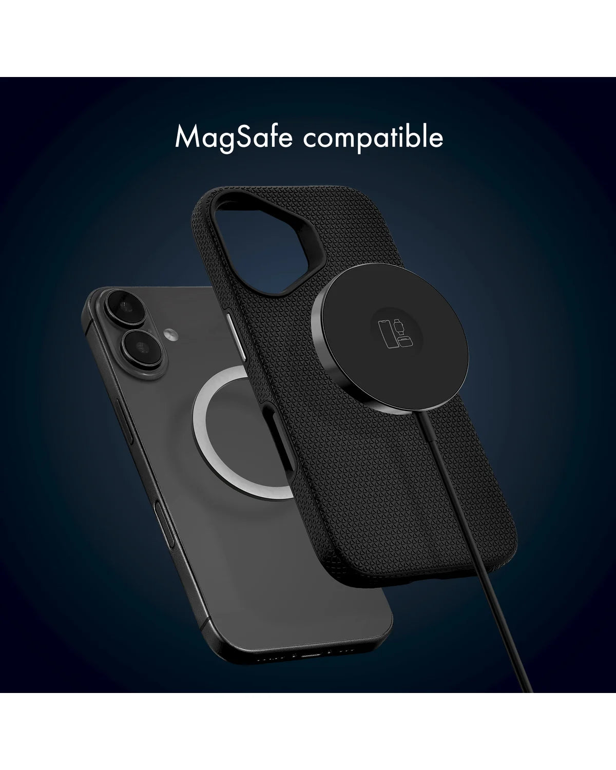 My Style MagSafe Tough Hoesje (Case) – Apple iPhone 16E – Zwart