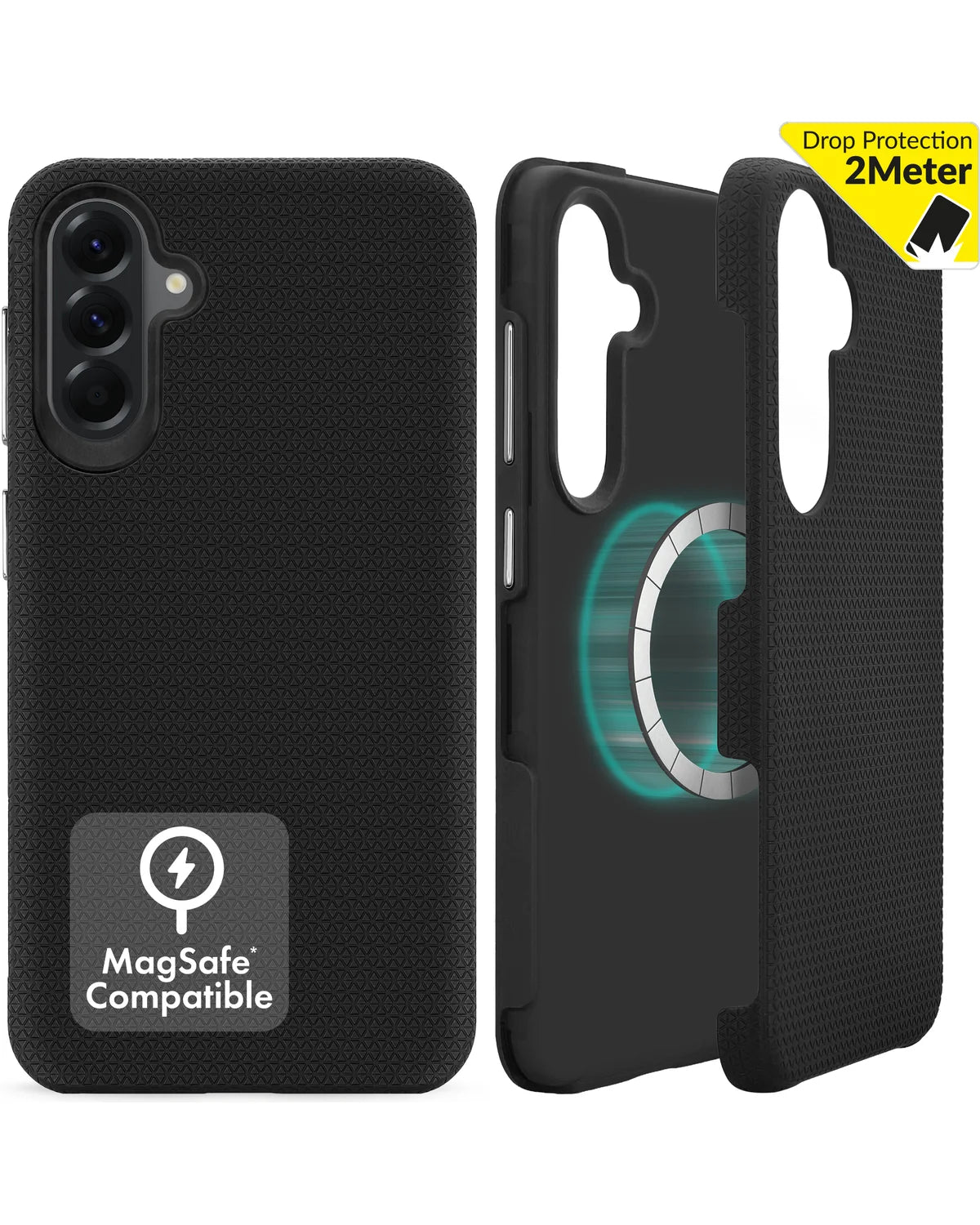 My Style MagSafe Tough Hoesje – Samsung Galaxy A36 5G & Galaxy A56 5G – Zwart